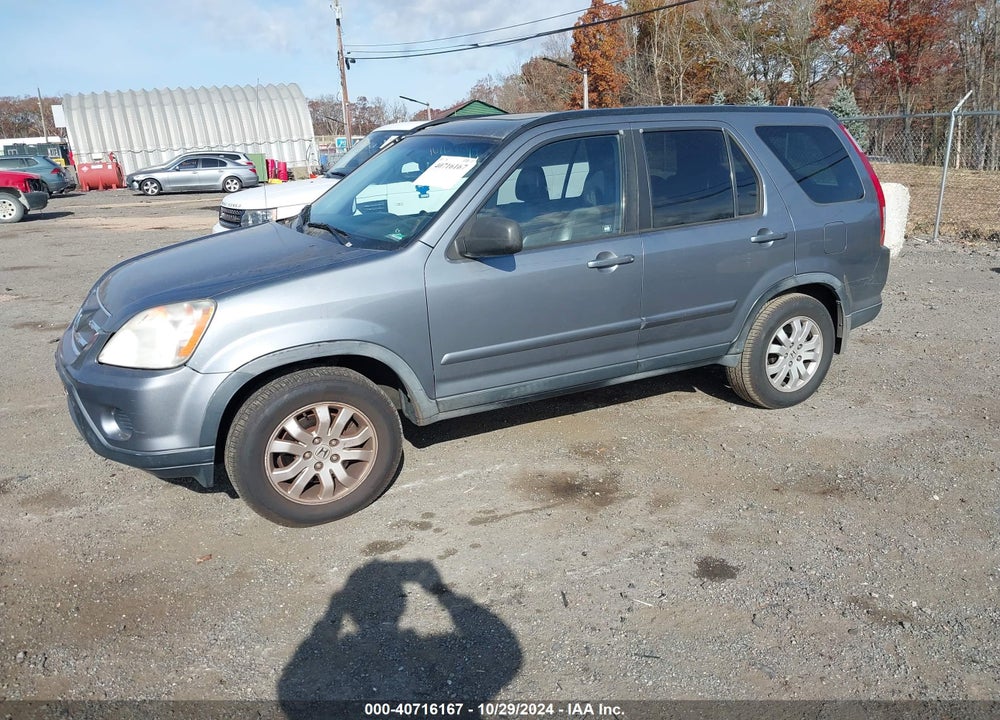 2005 HONDA CR-V SE VIN: JHLRD78925C033209
