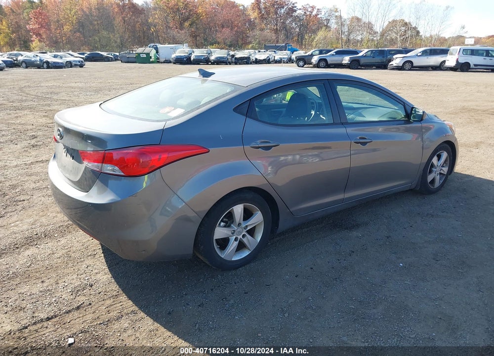 2013 HYUNDAI ELANTRA GLS VIN: 5NPDH4AE3DH242799