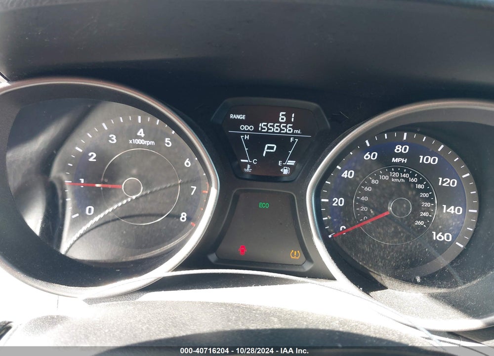 2013 HYUNDAI ELANTRA GLS VIN: 5NPDH4AE3DH242799