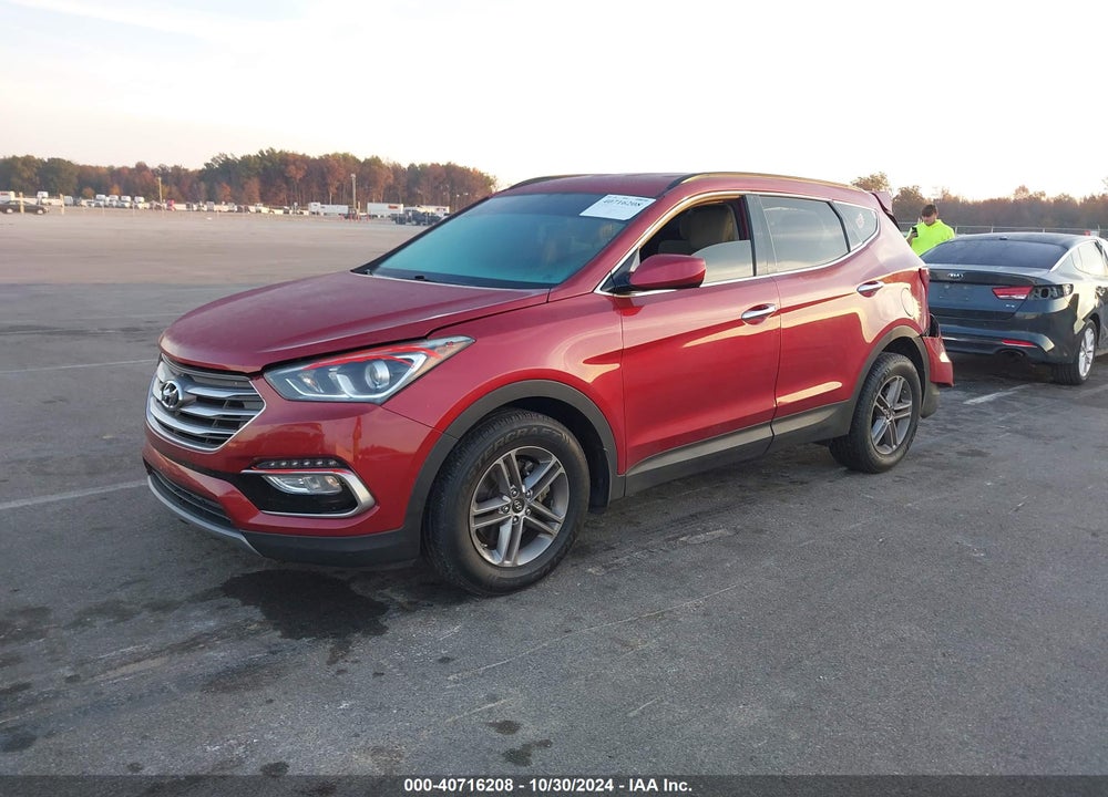 2017 HYUNDAI SANTA FE SPORT 2.4L VIN: 5XYZU3LB8HG454402