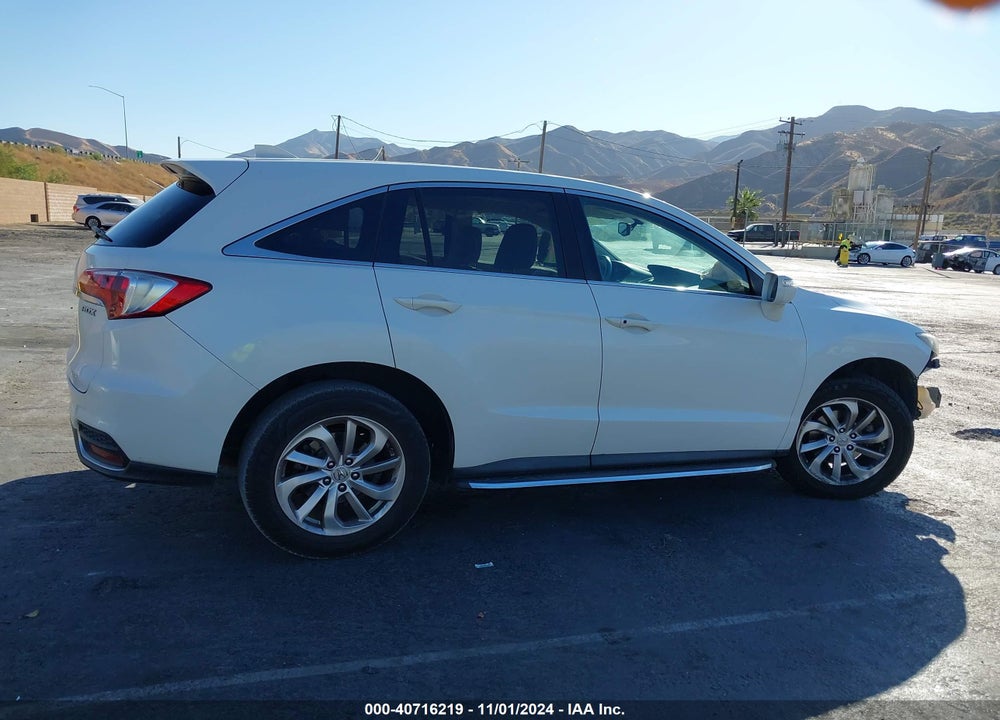 2017 ACURA RDX TECHNOLOGY   WATCH PLUS PACKAGES/W/TECHNOLOGY PACKAGE VIN: 5J8TB3H58HL000090