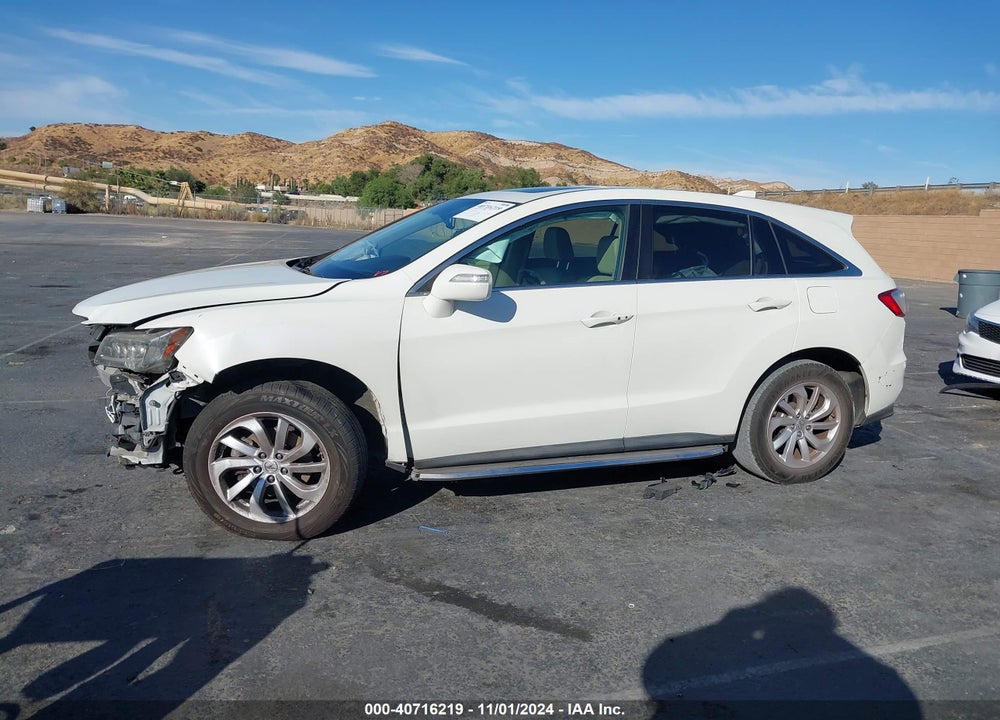 2017 ACURA RDX TECHNOLOGY   WATCH PLUS PACKAGES/W/TECHNOLOGY PACKAGE VIN: 5J8TB3H58HL000090