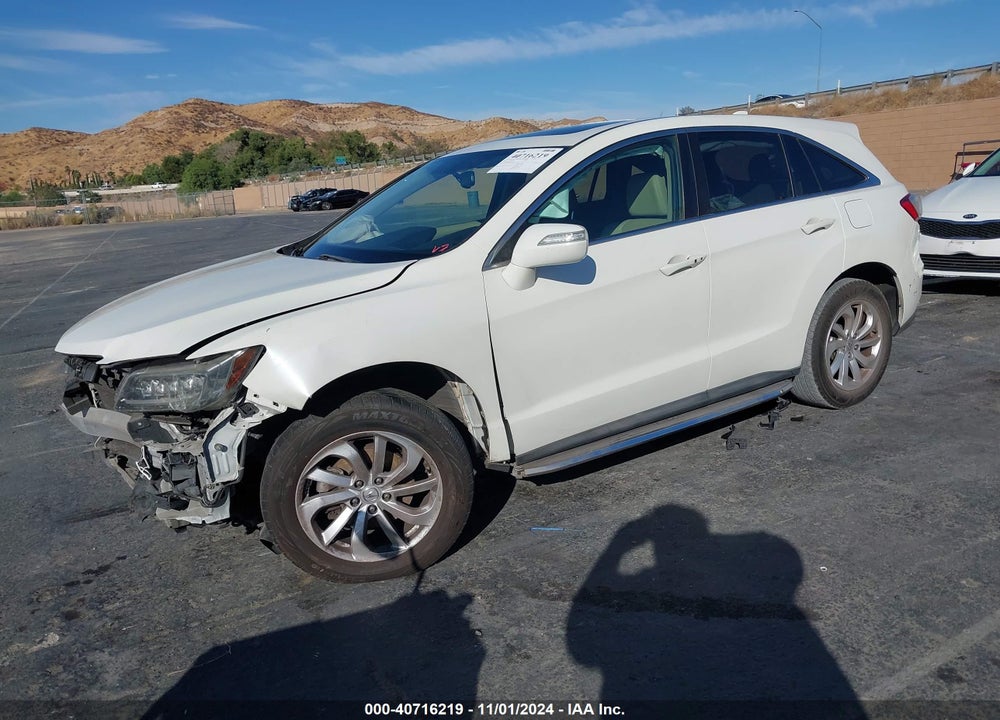 2017 ACURA RDX TECHNOLOGY   WATCH PLUS PACKAGES/W/TECHNOLOGY PACKAGE VIN: 5J8TB3H58HL000090