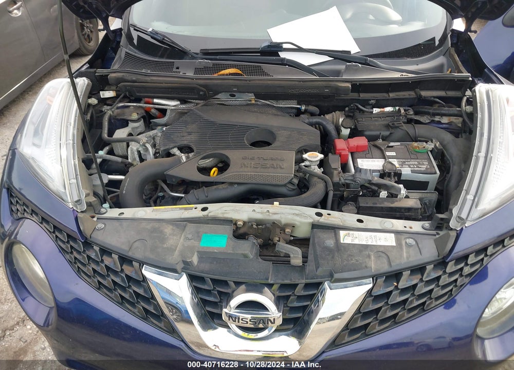 2015 NISSAN JUKE S/SV/SL/NISMO VIN: JN8AF5MR0FT510126