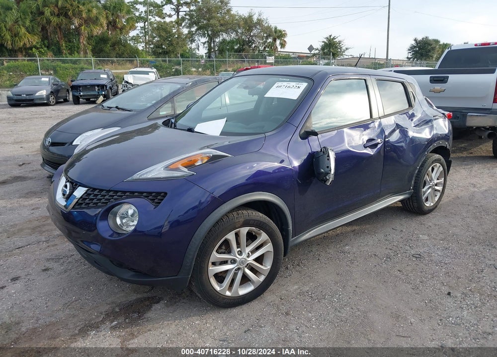 2015 NISSAN JUKE S/SV/SL/NISMO VIN: JN8AF5MR0FT510126