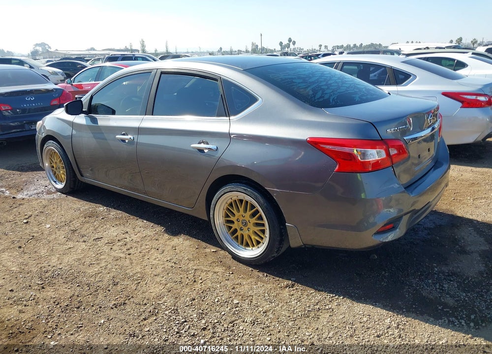 2016 NISSAN SENTRA S VIN: 3N1AB7AP8GY282538