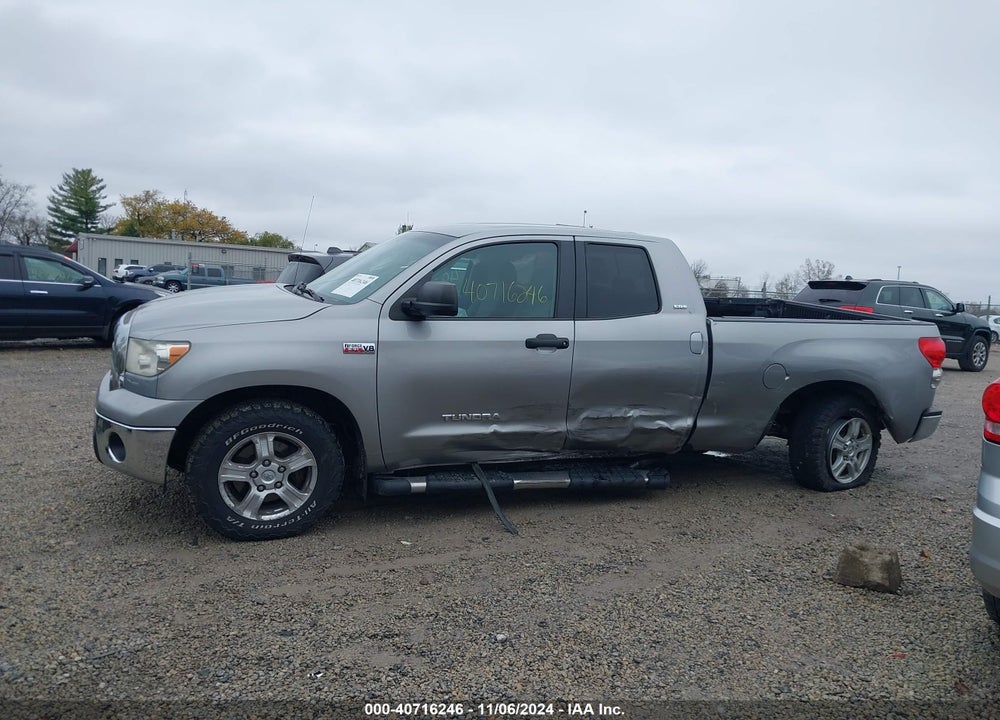 2008 TOYOTA TUNDRA SR5 5.7L V8 VIN: 5TBBV54198S509516