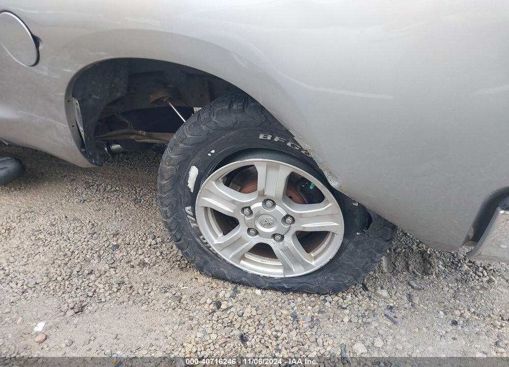 2008 TOYOTA TUNDRA SR5 5.7L V8 VIN: 5TBBV54198S509516