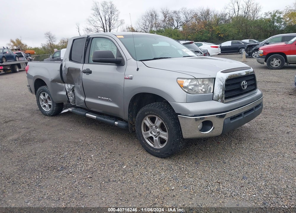 2008 TOYOTA TUNDRA SR5 5.7L V8 VIN: 5TBBV54198S509516