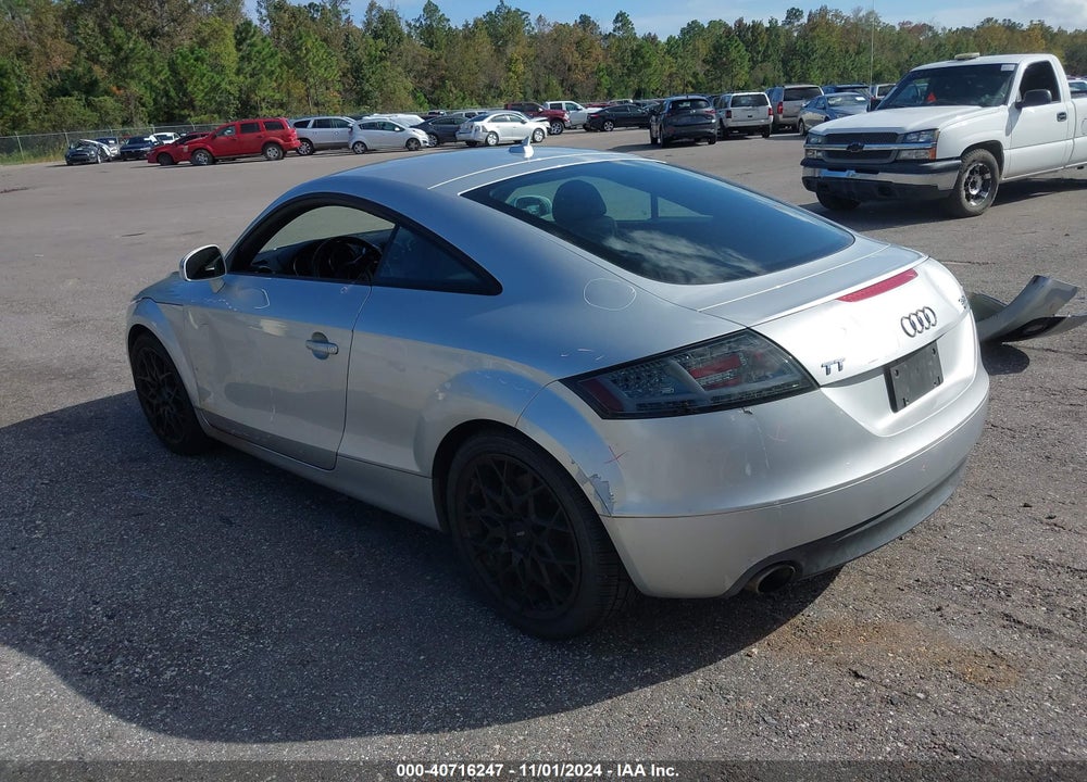 2008 AUDI TT 3.2 VIN: TRUDD38J681000598