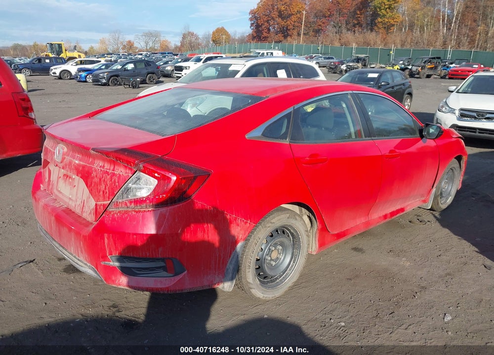2019 HONDA CIVIC LX VIN: 2HGFC2F60KH501950