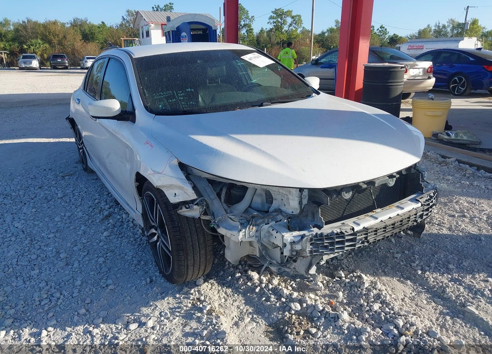 2017 HONDA ACCORD SPORT VIN: 1HGCR2F65HA001646