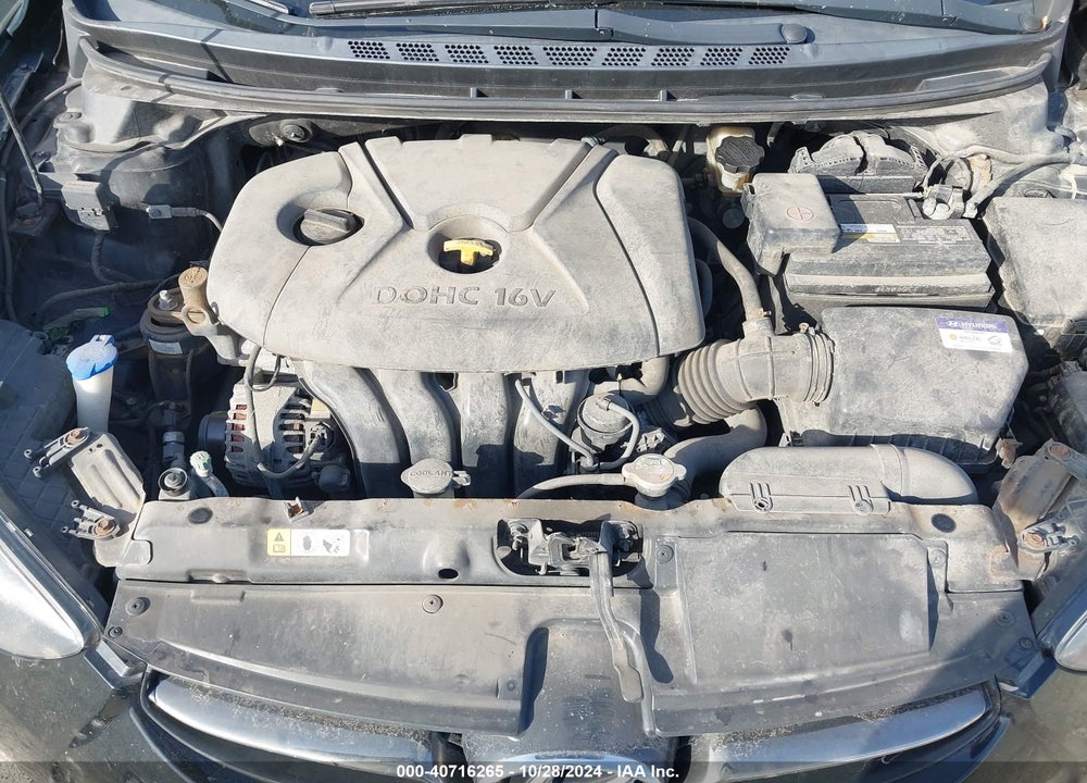 2012 HYUNDAI ELANTRA LIMITED (ULSAN PLANT) VIN: KMHDH4AE3CU321700
