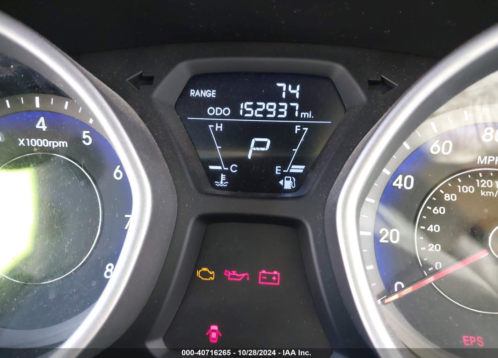 2012 HYUNDAI ELANTRA LIMITED (ULSAN PLANT) VIN: KMHDH4AE3CU321700