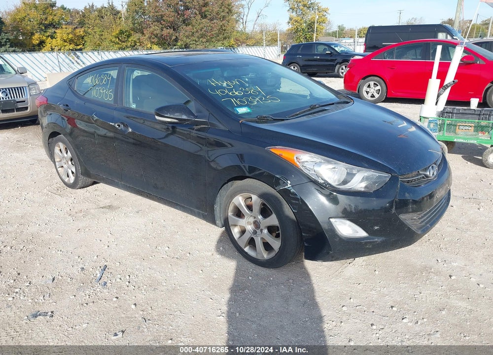 2012 HYUNDAI ELANTRA LIMITED (ULSAN PLANT) VIN: KMHDH4AE3CU321700