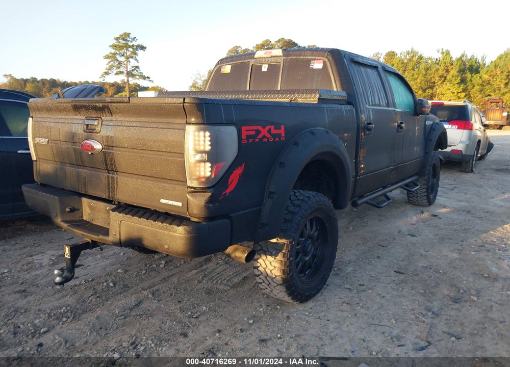 2011 FORD F-150 FX4 VIN: 1FTFW1EF4BKD09344