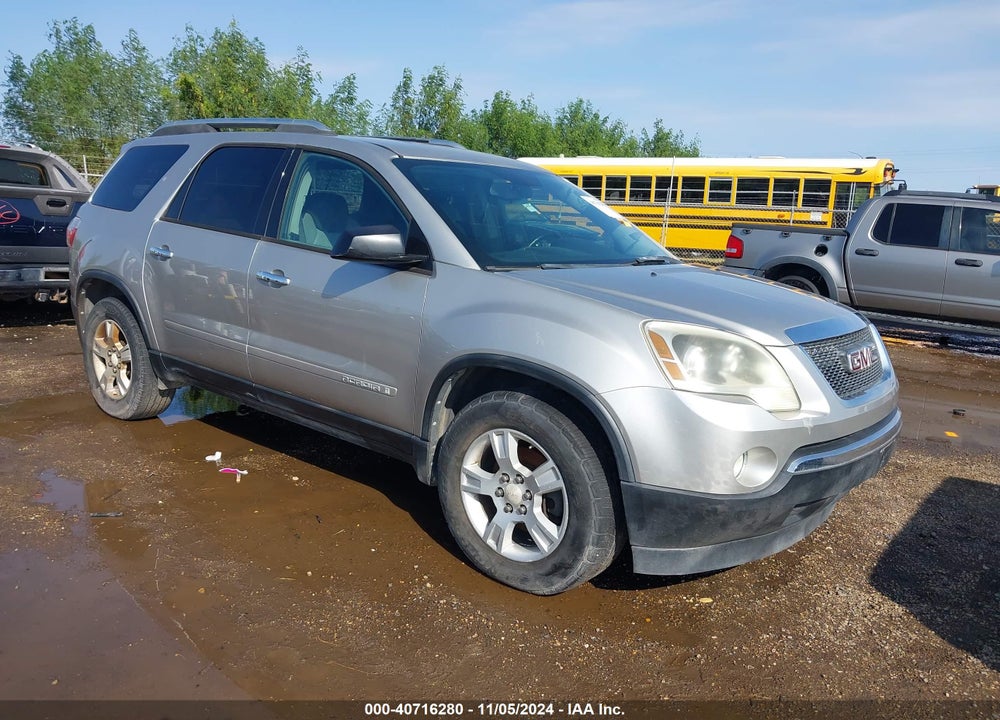 2007 GMC ACADIA SLE-1 VIN: 1GKER137X7J135179