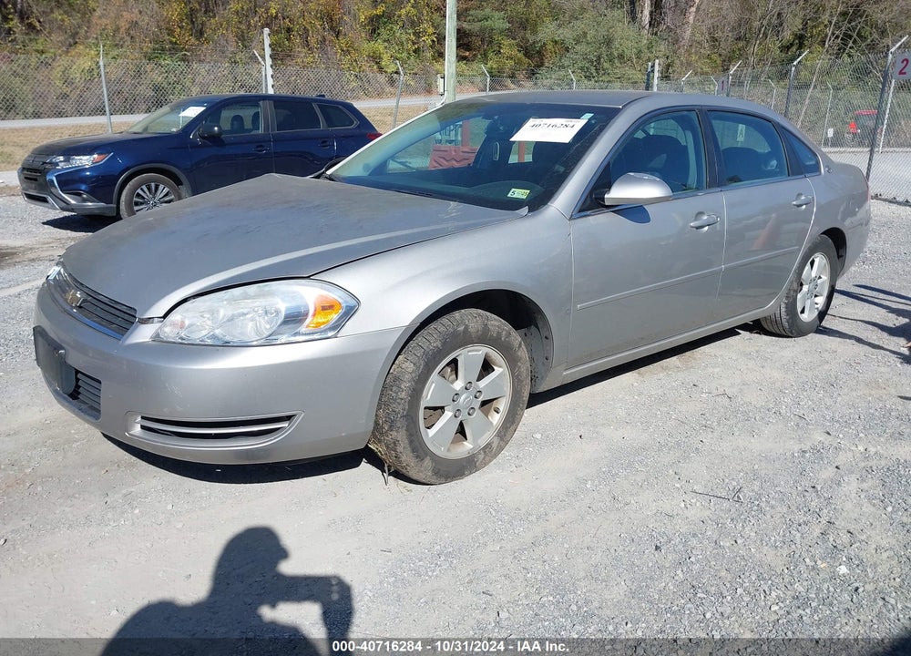 2008 CHEVROLET IMPALA LT VIN: 2G1WT58K689214179