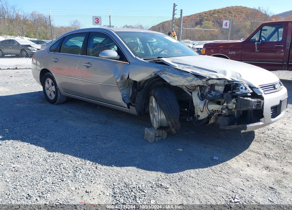 2008 CHEVROLET IMPALA LT VIN: 2G1WT58K689214179