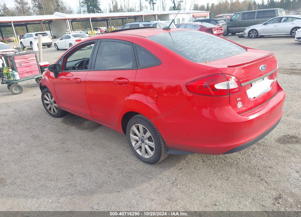2012 FORD FIESTA SE VIN: 3FADP4BJXCM103217