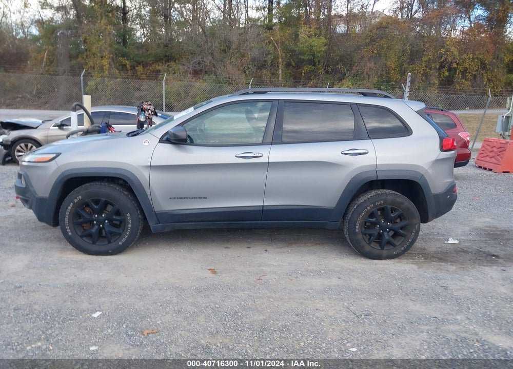 2015 JEEP CHEROKEE TRAILHAWK VIN: 1C4PJMBS2FW605211