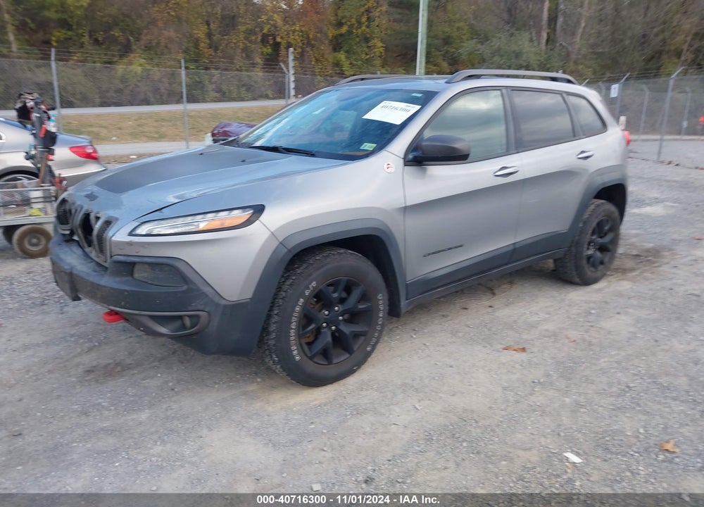 2015 JEEP CHEROKEE TRAILHAWK VIN: 1C4PJMBS2FW605211