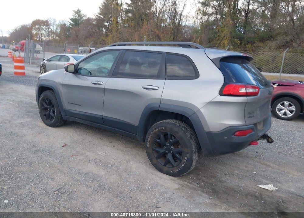 2015 JEEP CHEROKEE TRAILHAWK VIN: 1C4PJMBS2FW605211