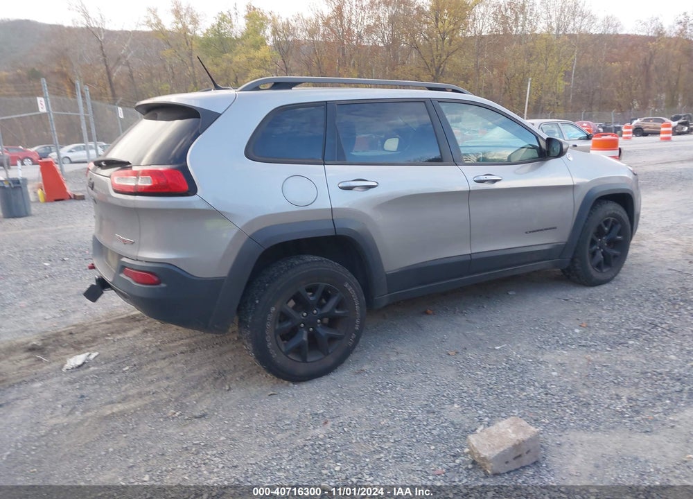 2015 JEEP CHEROKEE TRAILHAWK VIN: 1C4PJMBS2FW605211