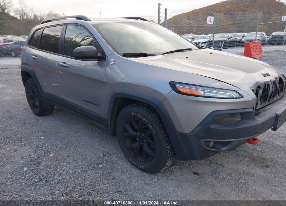 2015 JEEP CHEROKEE TRAILHAWK VIN: 1C4PJMBS2FW605211