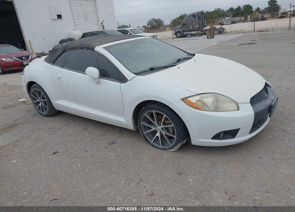 2012 MITSUBISHI ECLIPSE SPYDER GS SPORT VIN: 4A37L2EF9CE001845