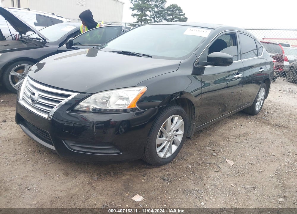 2015 NISSAN SENTRA SV VIN: 3N1AB7AP1FY342643