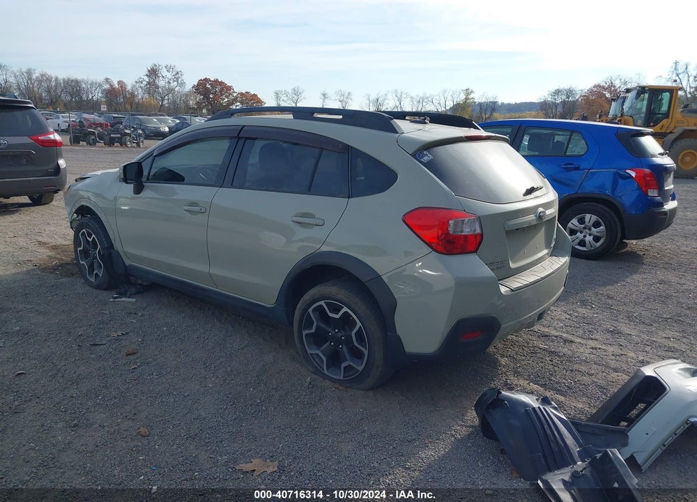 2013 SUBARU XV CROSSTREK 2.0I LIMITED VIN: JF2GPAKC8D2896485