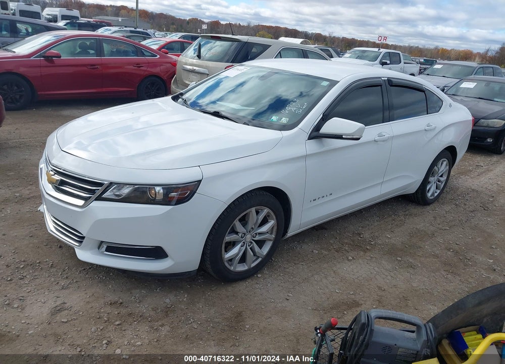 2017 CHEVROLET IMPALA 1LT VIN: 2G1105S30H9160723