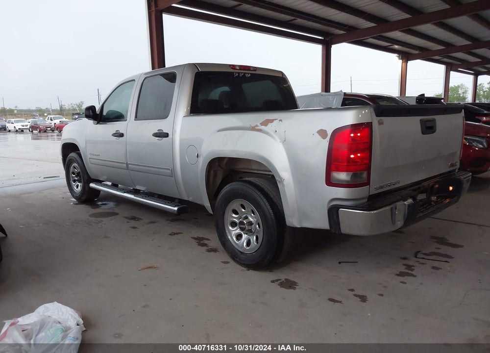 2013 GMC SIERRA 1500 SL VIN: 3GTP1UEA4DG122642