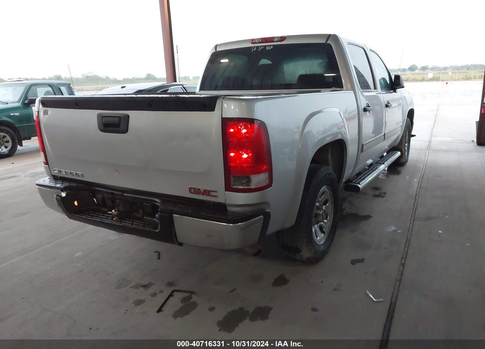 2013 GMC SIERRA 1500 SL VIN: 3GTP1UEA4DG122642