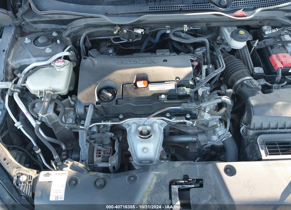 2018 HONDA CIVIC LX VIN: 19XFC2F5XJE043821