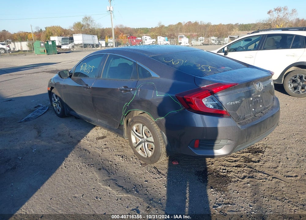 2018 HONDA CIVIC LX VIN: 19XFC2F5XJE043821