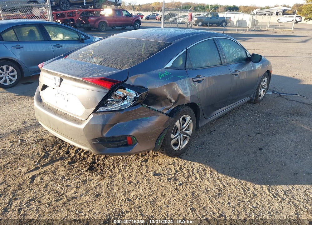 2018 HONDA CIVIC LX VIN: 19XFC2F5XJE043821