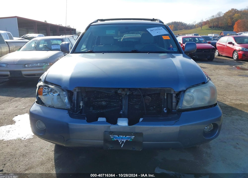 2006 TOYOTA HIGHLANDER V6 VIN: JTEEP21A860136739