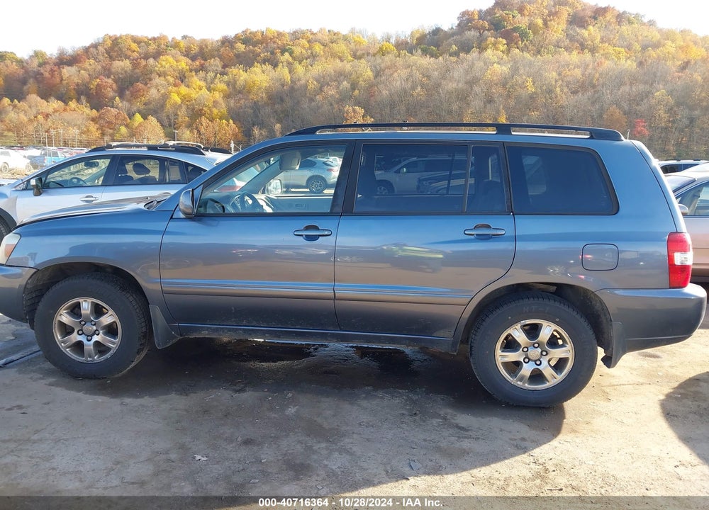 2006 TOYOTA HIGHLANDER V6 VIN: JTEEP21A860136739