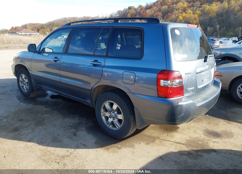 2006 TOYOTA HIGHLANDER V6 VIN: JTEEP21A860136739