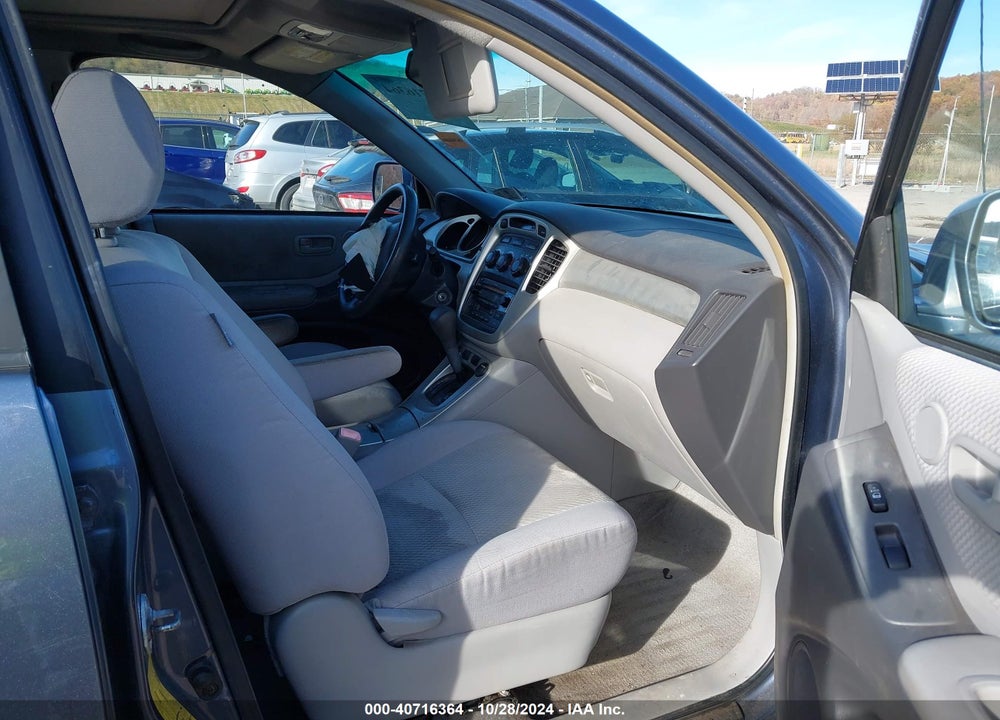 2006 TOYOTA HIGHLANDER V6 VIN: JTEEP21A860136739