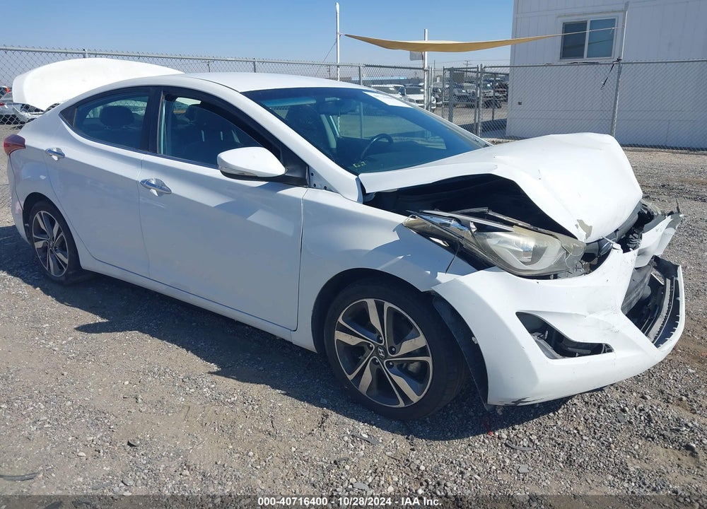 2015 HYUNDAI ELANTRA LIMITED VIN: 5NPDH4AE4FH556674