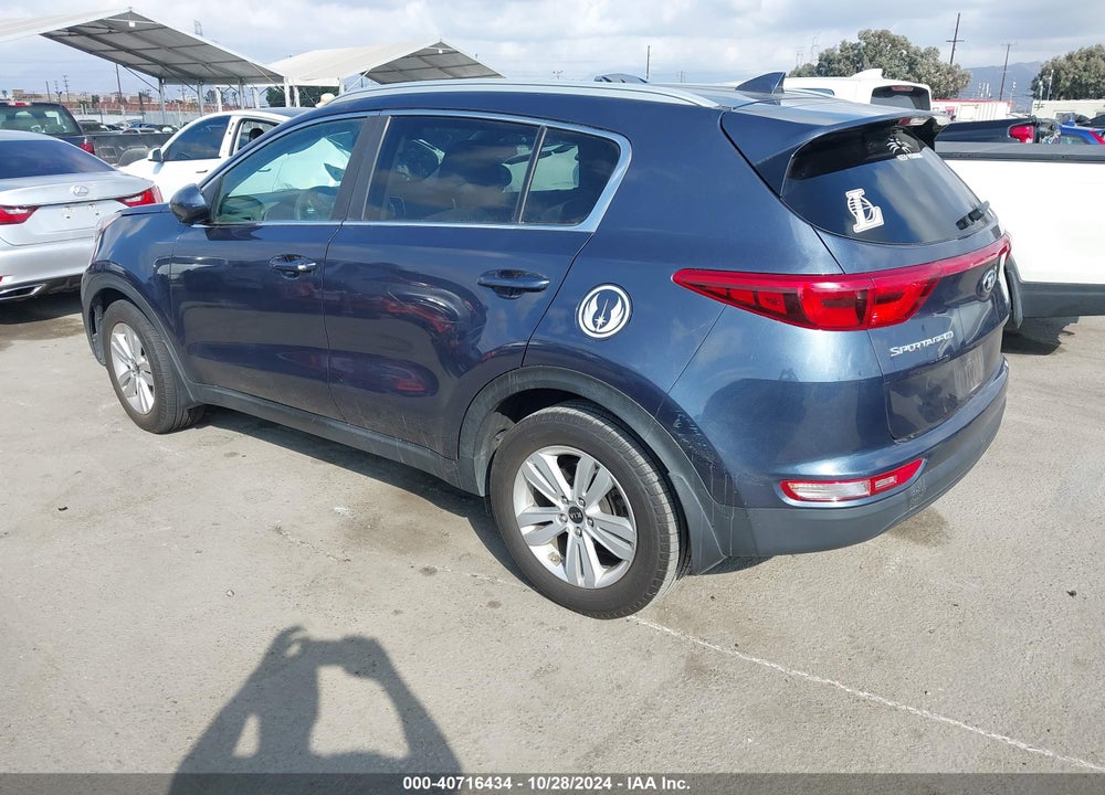 2017 KIA SPORTAGE LX VIN: KNDPM3AC1H7283718