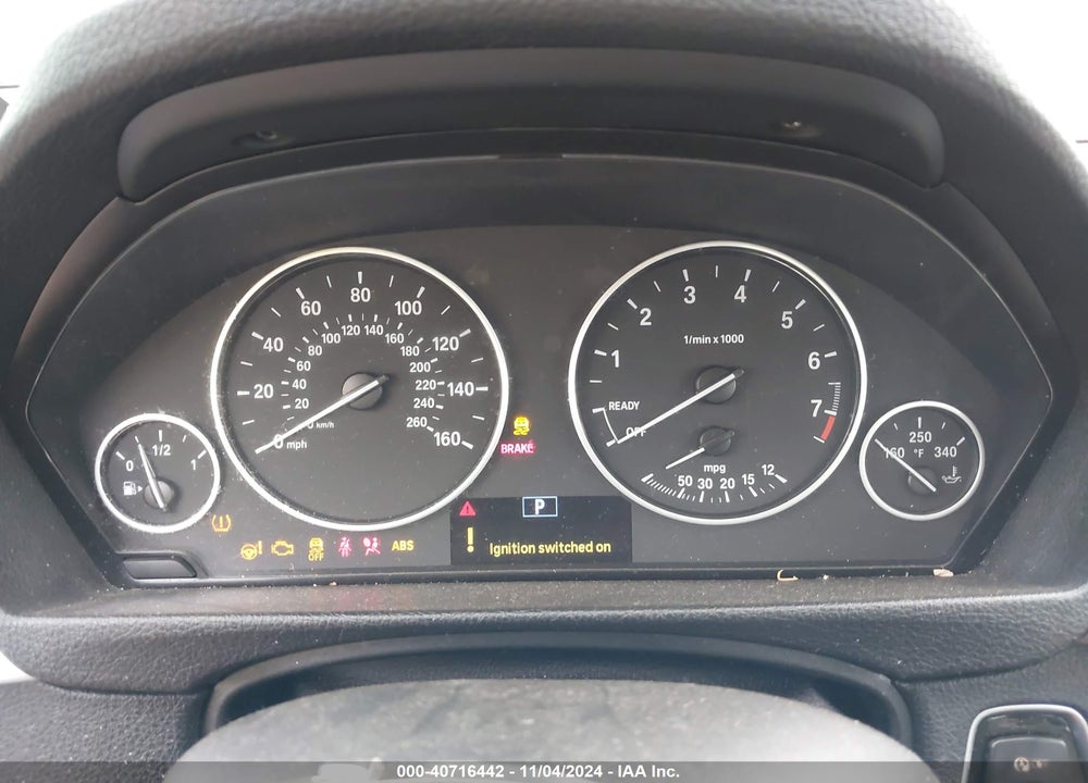 2013 BMW 328I XDRIVE VIN: WBA3B5G51DNS01031
