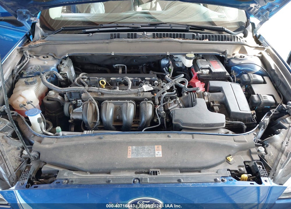 2017 FORD FUSION SE VIN: 3FA6P0H73HR163394