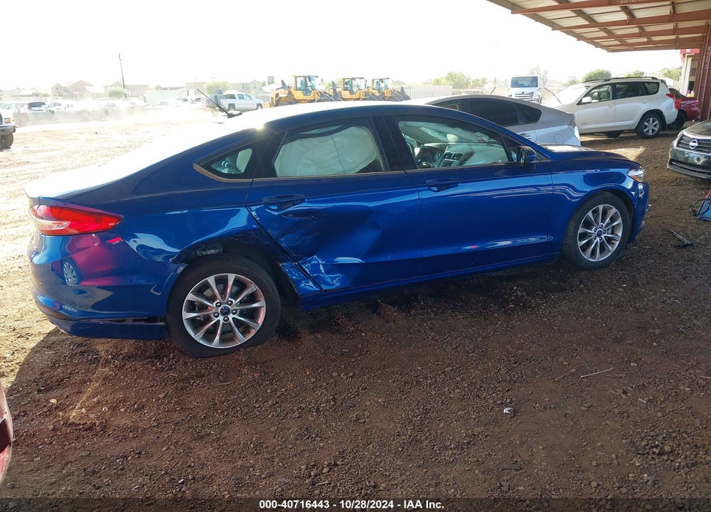 2017 FORD FUSION SE VIN: 3FA6P0H73HR163394