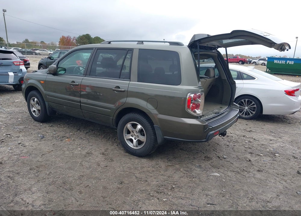 2006 HONDA PILOT EX VIN: 5FNYF28496B020004