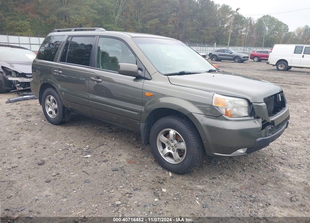 2006 HONDA PILOT EX VIN: 5FNYF28496B020004