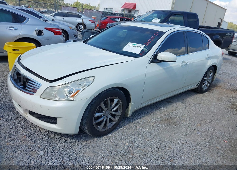 2008 INFINITI G35 JOURNEY VIN: JNKBV61E78M217099